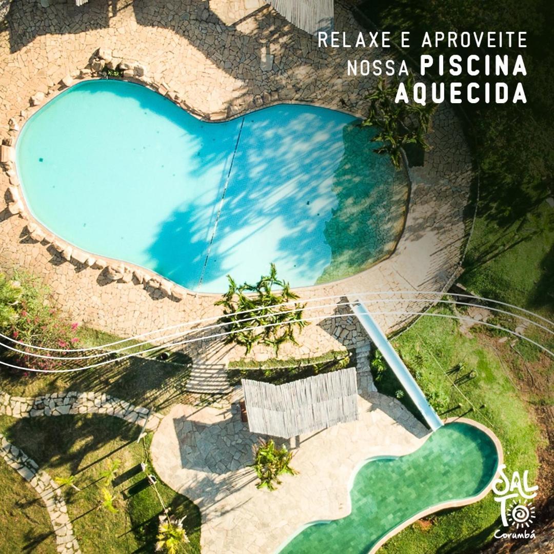 Salto Corumbá Hotel Camping Clube Corumbá de Goiás Esterno foto
