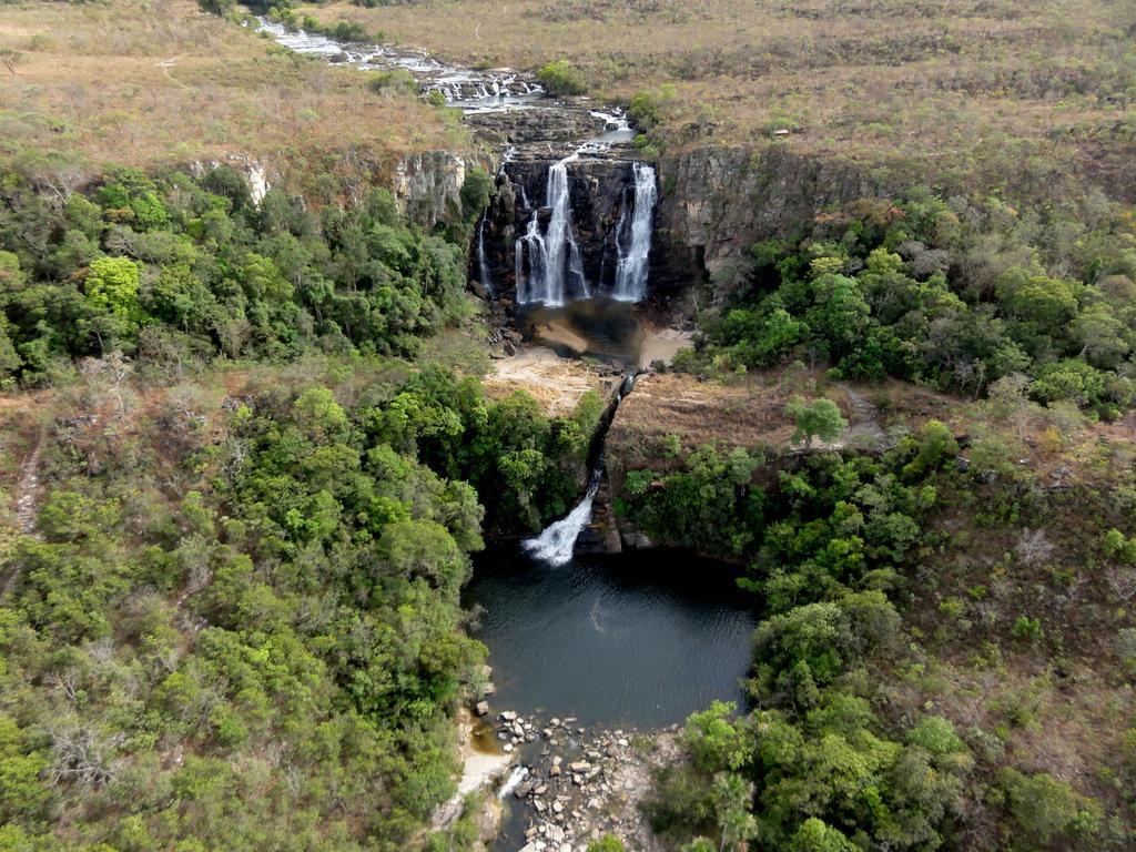 Salto Corumbá Hotel Camping Clube Corumbá de Goiás Esterno foto